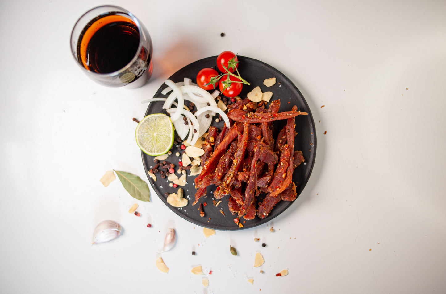 Jerki z wieprzowiny wędzony pikantny 500g